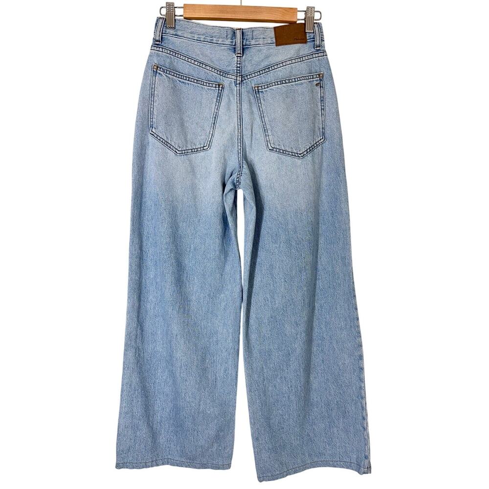 Madewell Superwide-Leg Jeans in Ahern Wash: Airy Denim Edition Low Slung | SZ 25 - Picture 5 of 13
